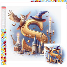 Load image into Gallery viewer, Harry Potter 26 Alphabet-Full Square Diamond Painting-30x30cm