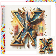 Load image into Gallery viewer, Harry Potter 26 Alphabet-Full Square Diamond Painting-30x30cm