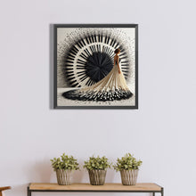 Load image into Gallery viewer, Piano Girl-Full Round Diamond Painting-40x40cm