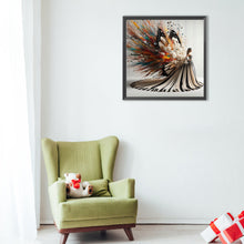 Load image into Gallery viewer, Piano Girl-Full Round Diamond Painting-40x40cm