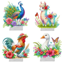 Load image into Gallery viewer, Animal-Single Side Drill-Acrylic Diamond Desktop Ornament