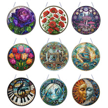 Load image into Gallery viewer, Flower-Single Side Drill-Diamond Pendant