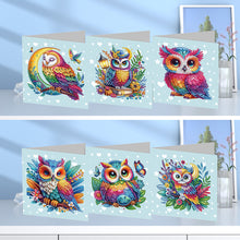 Load image into Gallery viewer, 6/8/12Pcs/Set Christmas-Diamond Greeting Cards