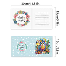 Load image into Gallery viewer, 6/8/12Pcs/Set Christmas-Diamond Greeting Cards