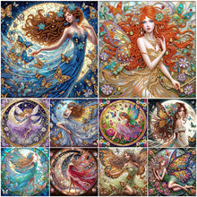 Load image into Gallery viewer, Fantasy Girl-Partial Special Diamond Painting-30x30cm