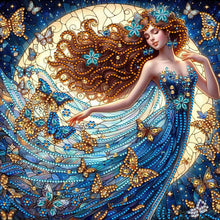 Load image into Gallery viewer, Fantasy Girl-Partial Special Diamond Painting-30x30cm