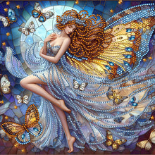 Load image into Gallery viewer, Fantasy Girl-Partial Special Diamond Painting-30x30cm