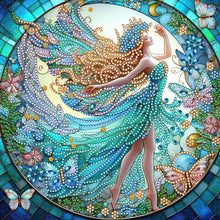 Load image into Gallery viewer, Fantasy Girl-Partial Special Diamond Painting-30x30cm