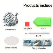 Load image into Gallery viewer, Animal-Single Side Drill-Acrylic Diamond Desktop Ornament