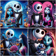 Load image into Gallery viewer, The Nightmare Before Christmas-Full Square Diamond Painting-30x30cm
