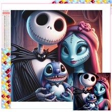 Load image into Gallery viewer, The Nightmare Before Christmas-Full Square Diamond Painting-30x30cm