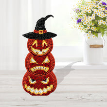 Load image into Gallery viewer, Pumpkin-Single Side Drill-Shaking Head Acrylic Diamond Desktop Ornament