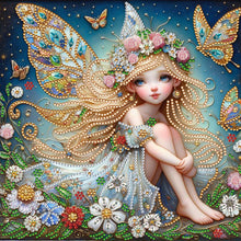 Load image into Gallery viewer, Fantasy Girl-Partial Special Diamond Painting-30x30cm