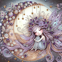Load image into Gallery viewer, Fantasy Girl-Partial Special Diamond Painting-30x30cm