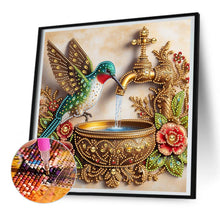 Load image into Gallery viewer, Hummingbird-Partial Special Diamond Painting-30x30cm