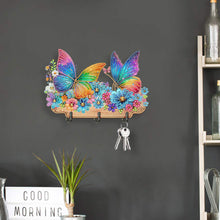 Load image into Gallery viewer, Flower Cat-Diamond Art Craft Wall Hooks