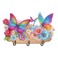 Load image into Gallery viewer, Flower Cat-Diamond Art Craft Wall Hooks