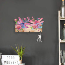 Load image into Gallery viewer, Hummingbird Flower-Diamond Art Craft Wall Hooks