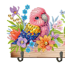 Load image into Gallery viewer, Hummingbird Flower-Diamond Art Craft Wall Hooks