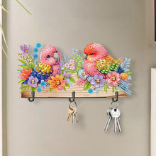 Load image into Gallery viewer, Hummingbird Flower-Diamond Art Craft Wall Hooks