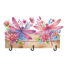 Load image into Gallery viewer, Hummingbird Flower-Diamond Art Craft Wall Hooks