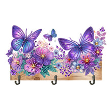 Load image into Gallery viewer, Hummingbird Flower-Diamond Art Craft Wall Hooks