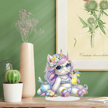 Load image into Gallery viewer, Animal-Single Side Drill-Acrylic Diamond Desktop Ornament