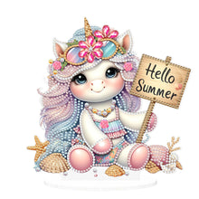 Load image into Gallery viewer, Animal-Single Side Drill-Acrylic Diamond Desktop Ornament