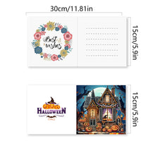 Load image into Gallery viewer, 5/6Pcs/Set Halloween-Diamond Greeting Cards