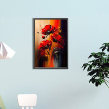 Load image into Gallery viewer, Poppy-Full Round Diamond Painting-40x60cm-Large Size