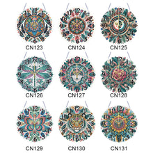 Load image into Gallery viewer, Animal-Wooden Diamond Clock Pendant