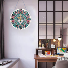 Load image into Gallery viewer, Animal-Wooden Diamond Clock Pendant