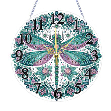 Load image into Gallery viewer, Animal-Wooden Diamond Clock Pendant
