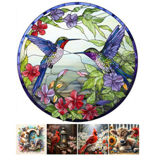 Load image into Gallery viewer, Cat Dog-Full Round Diamond Painting-30x30cm