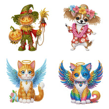 Load image into Gallery viewer, Cartoon-Single Side Drill-Acrylic Shake Head Diamond Desktop Ornament