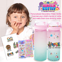 Load image into Gallery viewer, 470ml Flower Animal-DIY Diamond Painting Cup Kit Diamond Decorate Water Bottle Art