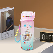 Load image into Gallery viewer, 470ml Flower Animal-DIY Diamond Painting Cup Kit Diamond Decorate Water Bottle Art