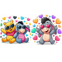 Load image into Gallery viewer, Winnie the Pooh-Full Round Diamond Painting-30x30cm