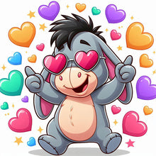 Load image into Gallery viewer, Winnie the Pooh-Full Round Diamond Painting-30x30cm