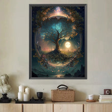 Load image into Gallery viewer, Tree-Full Round Diamond Painting-40x50cm