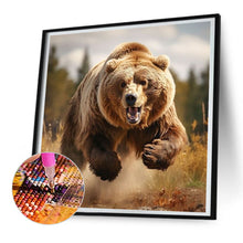 Load image into Gallery viewer, Bear-Full Round Diamond Painting-30x30cm