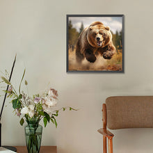 Load image into Gallery viewer, Bear-Full Round Diamond Painting-30x30cm
