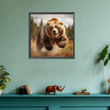 Load image into Gallery viewer, Bear-Full Round Diamond Painting-30x30cm