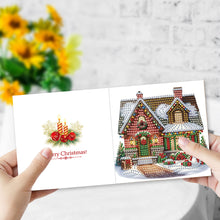 Load image into Gallery viewer, 6/12Pcs/Set Christmas-Diamond Greeting Cards