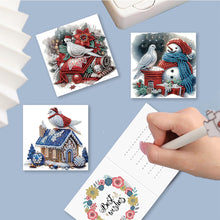 Load image into Gallery viewer, 6/12Pcs/Set Christmas-Diamond Greeting Cards