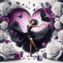 Load image into Gallery viewer, Beauty-Full Round Diamond Painting-40x40cm