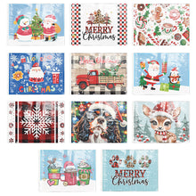 Load image into Gallery viewer, Christmas-Diamond Painting Placemat