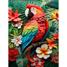 Load image into Gallery viewer, Parrot-Full Round Diamond Painting-30x40cm