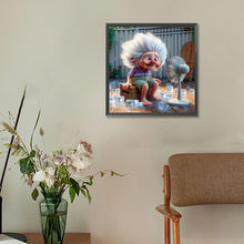 Load image into Gallery viewer, Funny Grandma-Full Round Diamond Painting-30x30cm