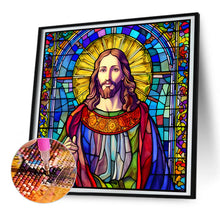 Load image into Gallery viewer, Jesus-Full Round Diamond Painting-30x30cm